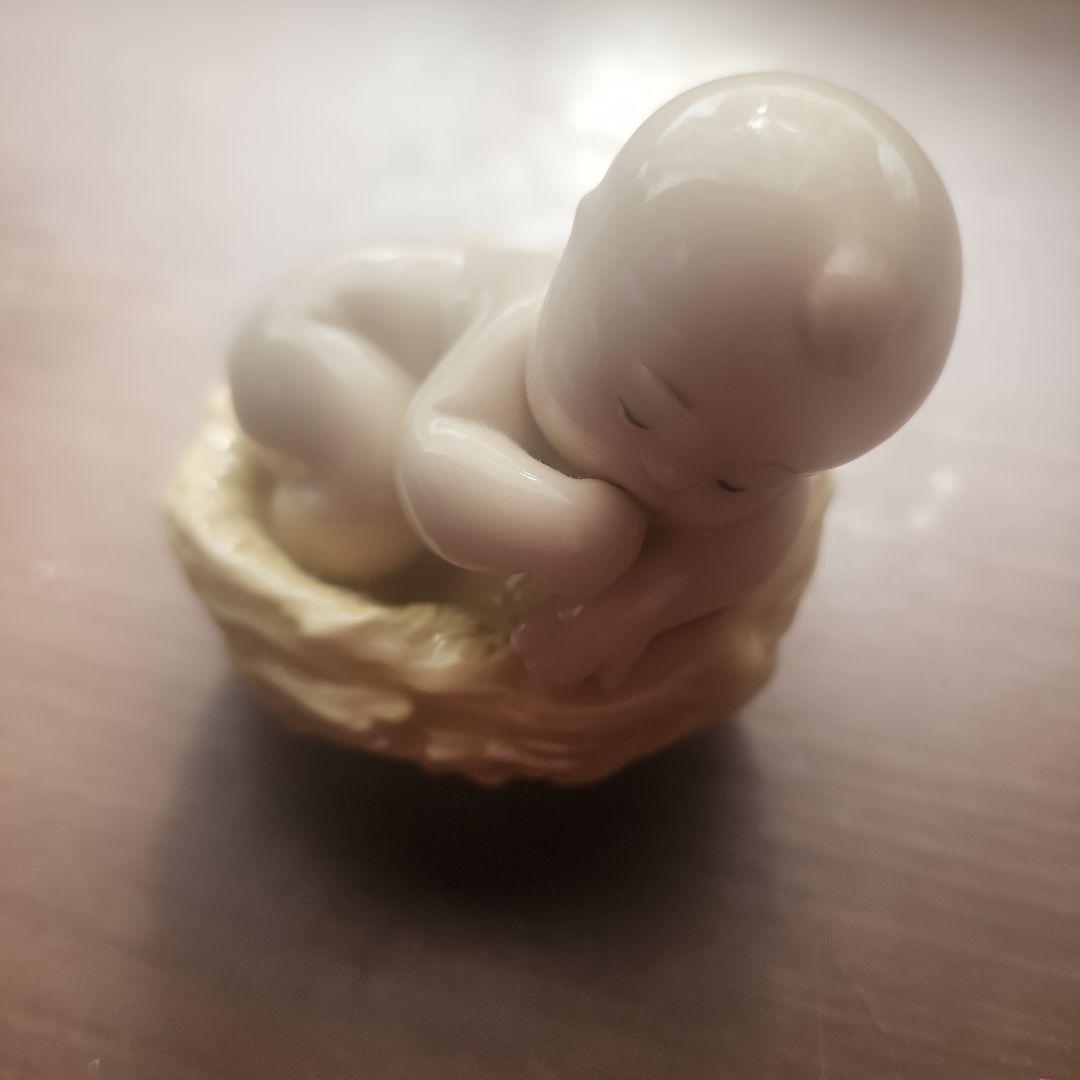 陶器製 赤ちゃんの置物 小型　NAO 箱なし　リヤドロ
