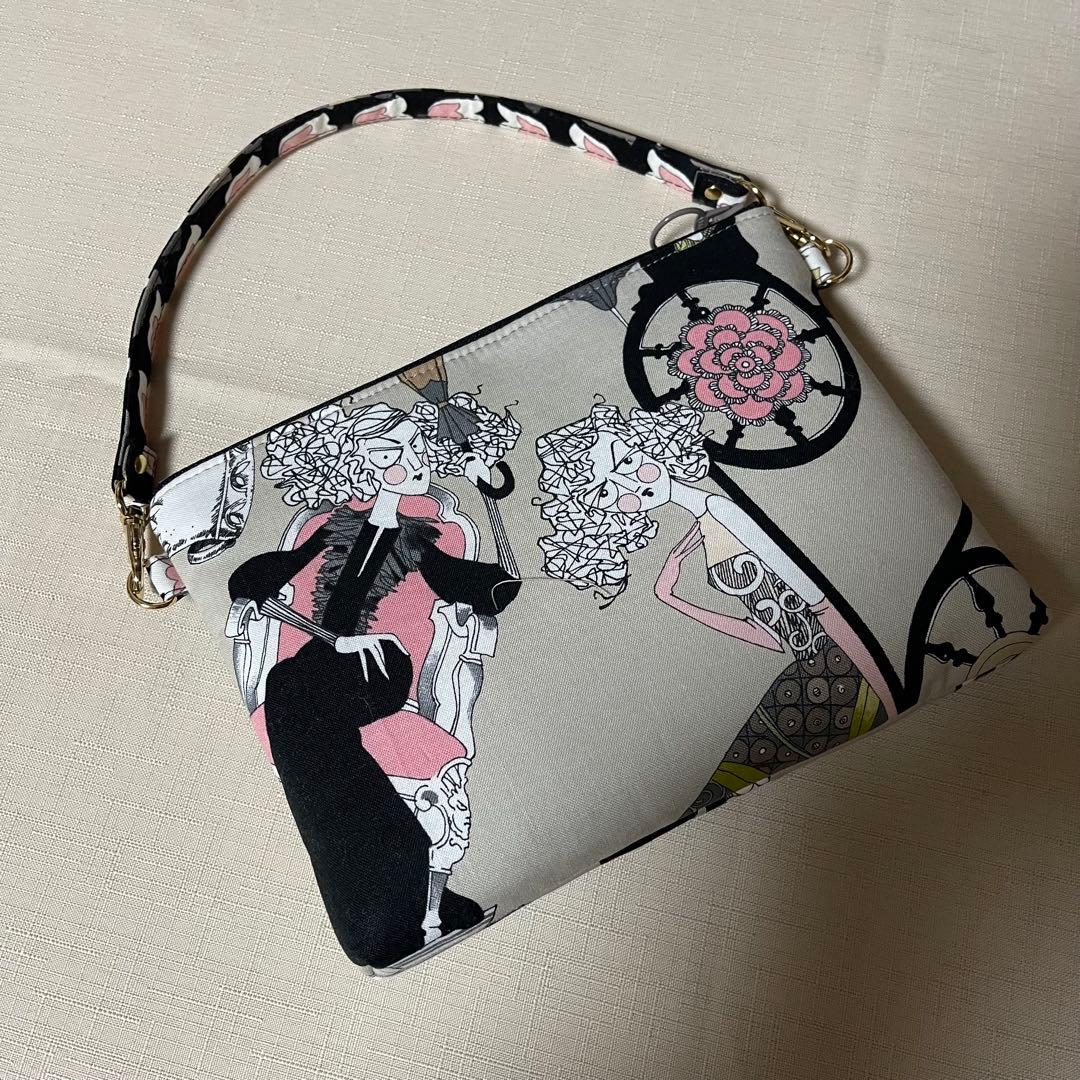 ♡12㎝ファスナーポーチ♡ハンドメイド　アレキサンダーヘンリーと♡20㎝ポーチ♡