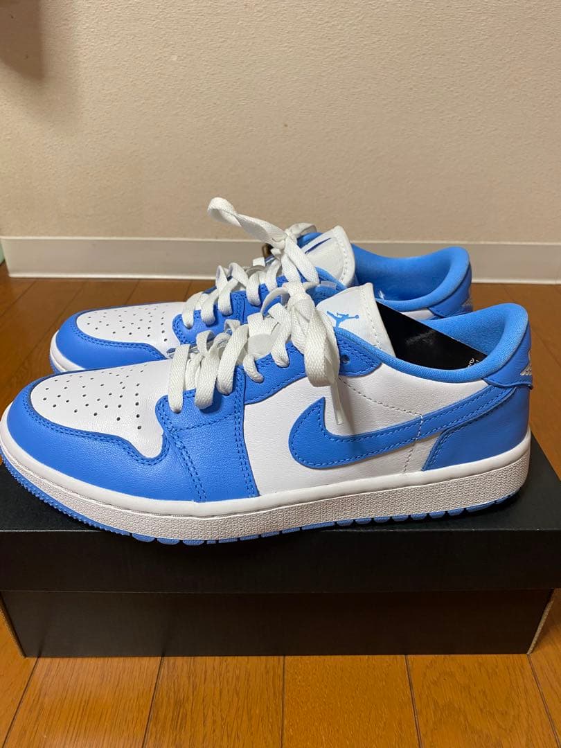 Nike Air Jordan 1 Low ブルー/ホワイト