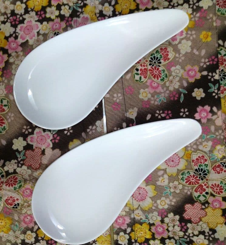 ♥豪華に高級ホテル演出⬛【オリジナルウエーブ長大皿演出セット】♥４種２組計８点