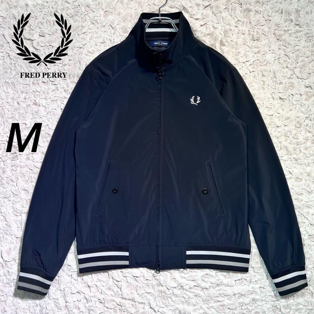 『FRED PERRY × BEAMS』　ハリントンジャケット　完売　黒　【M】