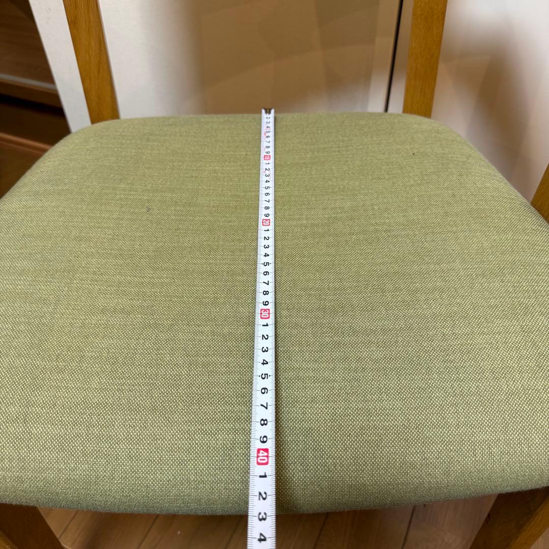 【送料無料】日進木工1脚 高級アームチェア グリーン美品 座り心地抜群 日本製