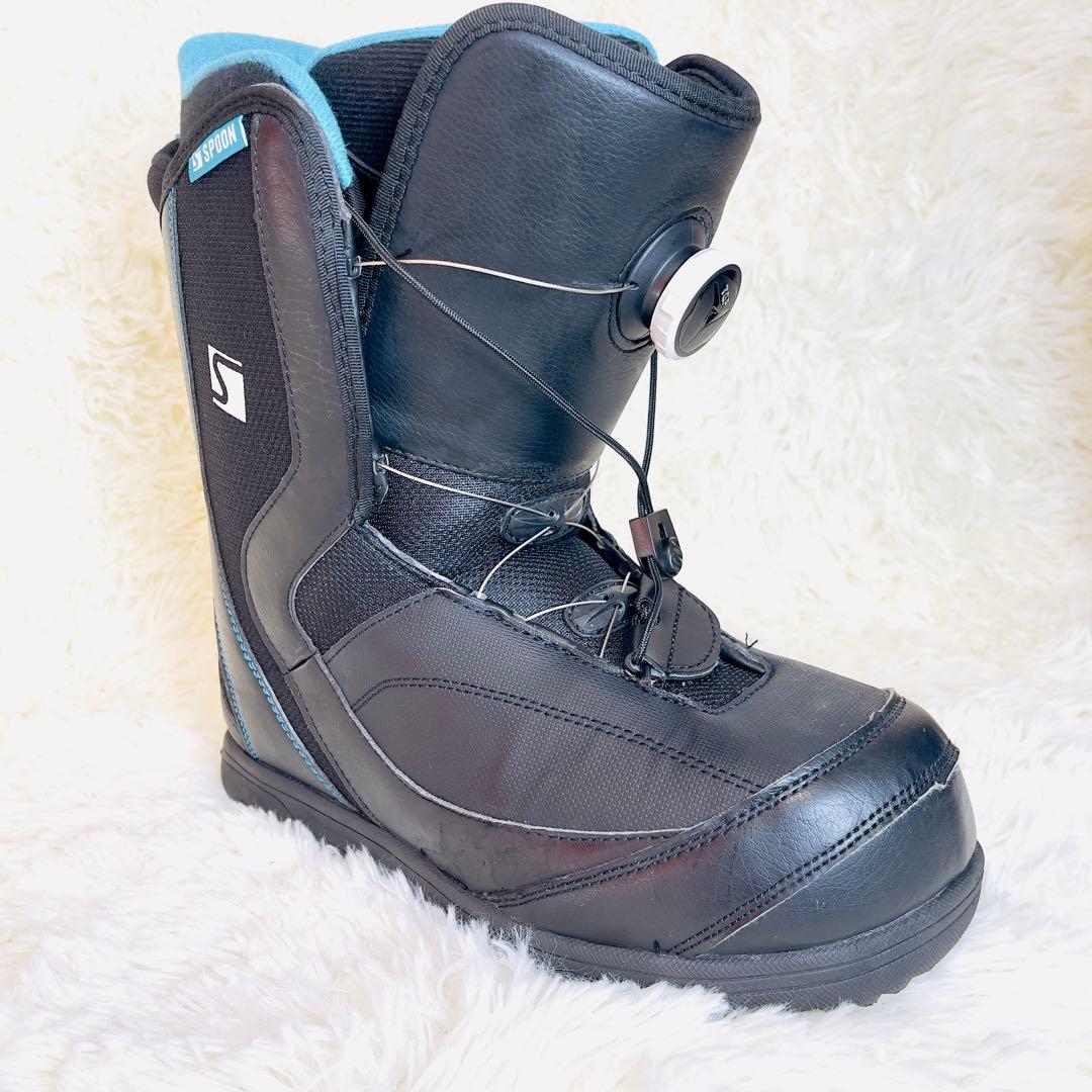 SPOON スプーン スノーボードブーツ BOA ブラック 27〜27.5cm