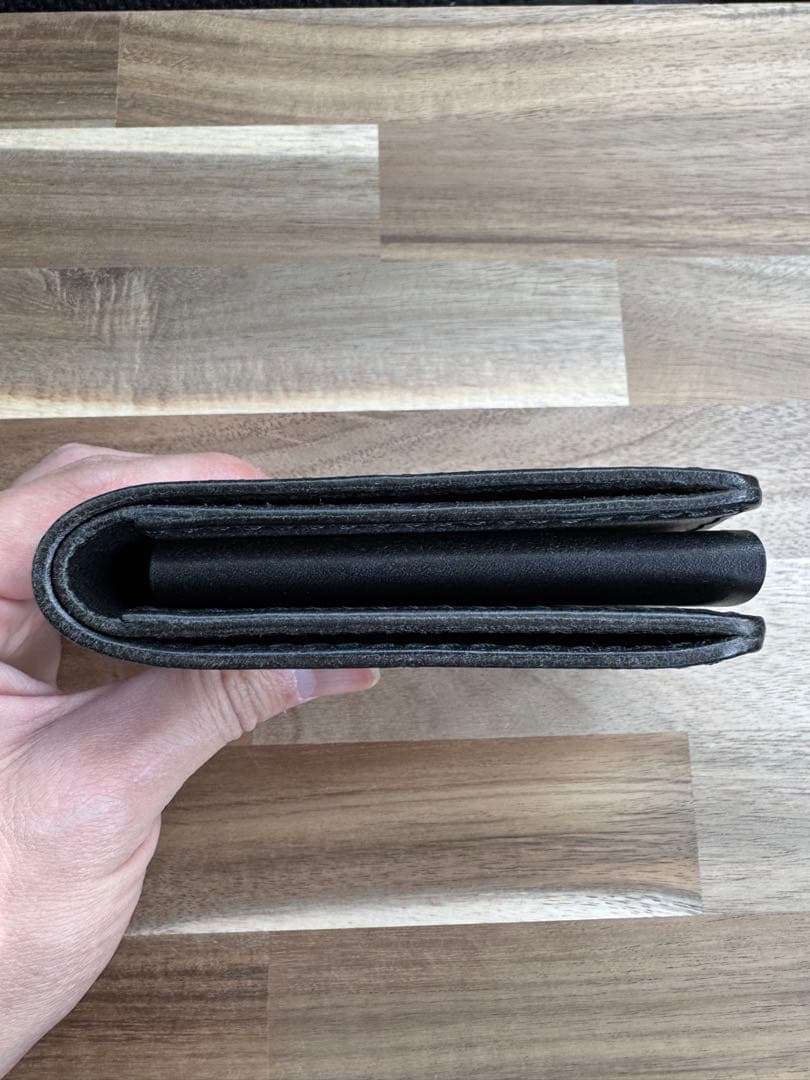 本革 イタリアンレザー 二つ折り財布