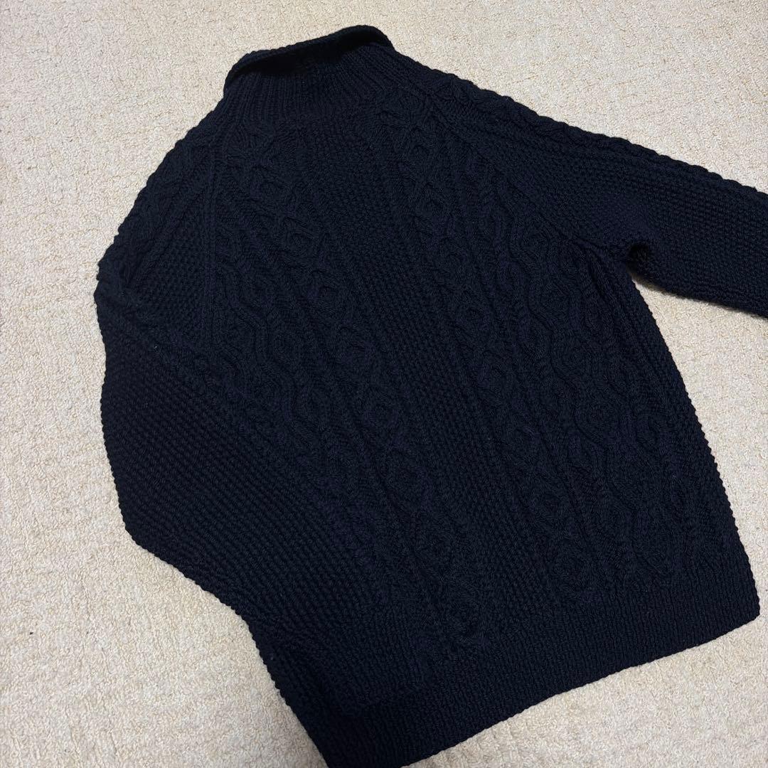 【美品】INVERALLANインバーアラン3Aネイビー メンズ M カーディガン