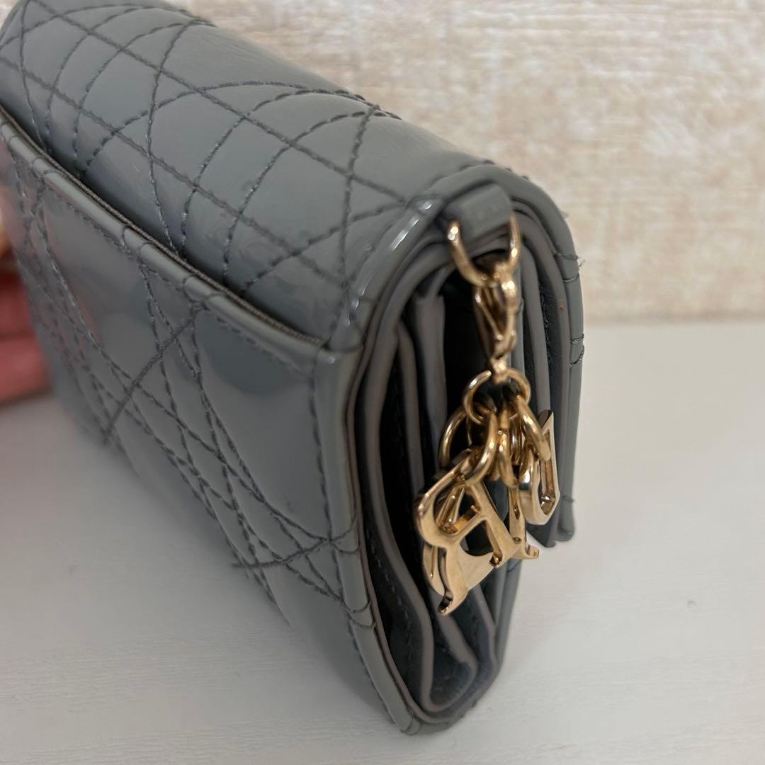 C*o様 【新品未使用❣️】Dior ロータスウォレット グレー 財布 3つ折り