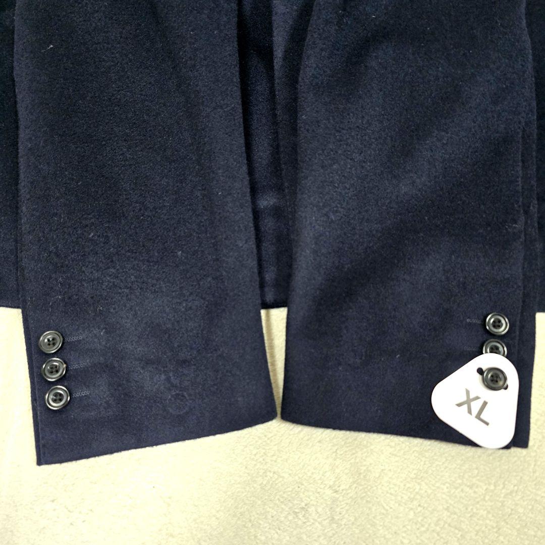 タグ付未使用品 ジェイプレス チェスターコート ロングコート 濃紺 XL