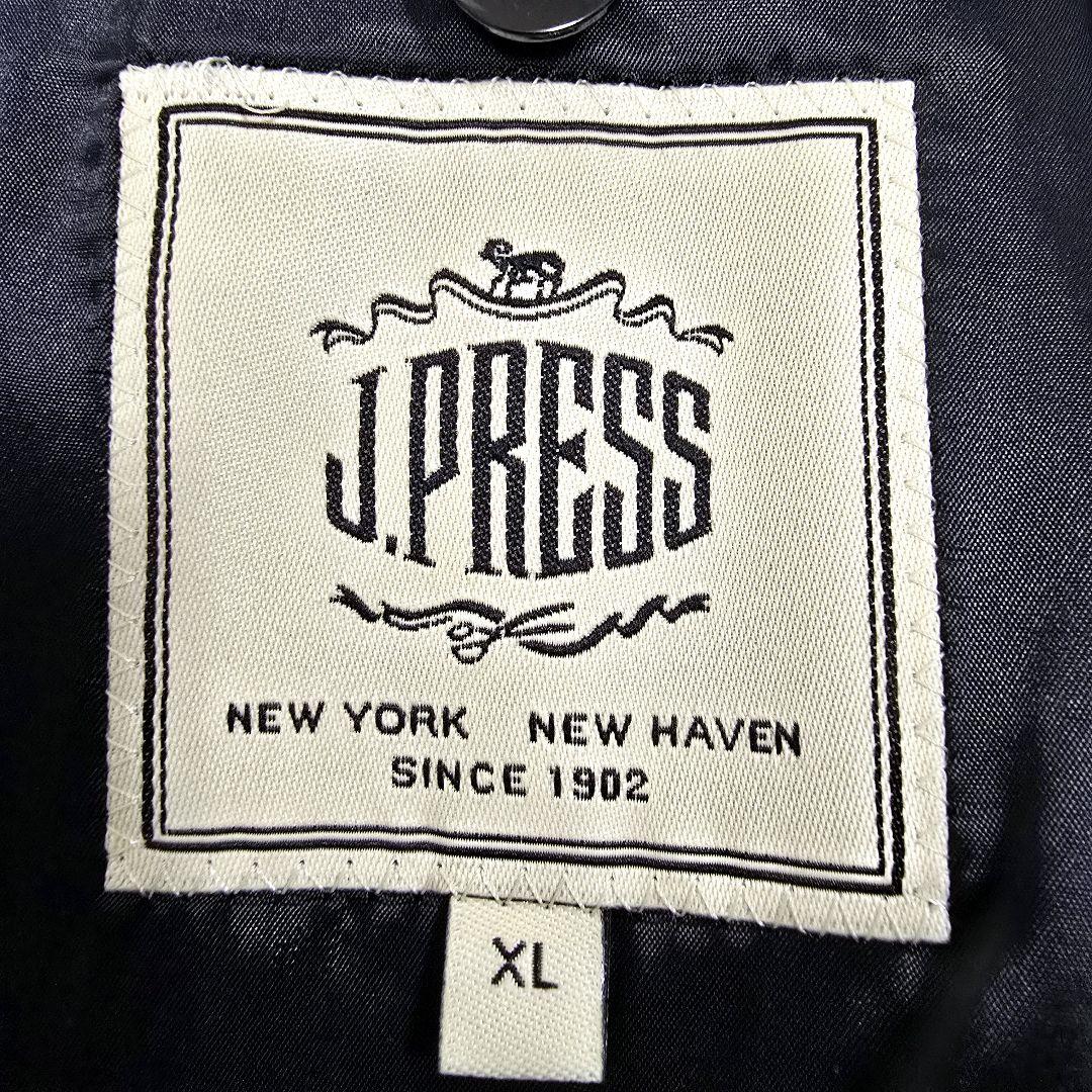 タグ付未使用品 ジェイプレス チェスターコート ロングコート 濃紺 XL