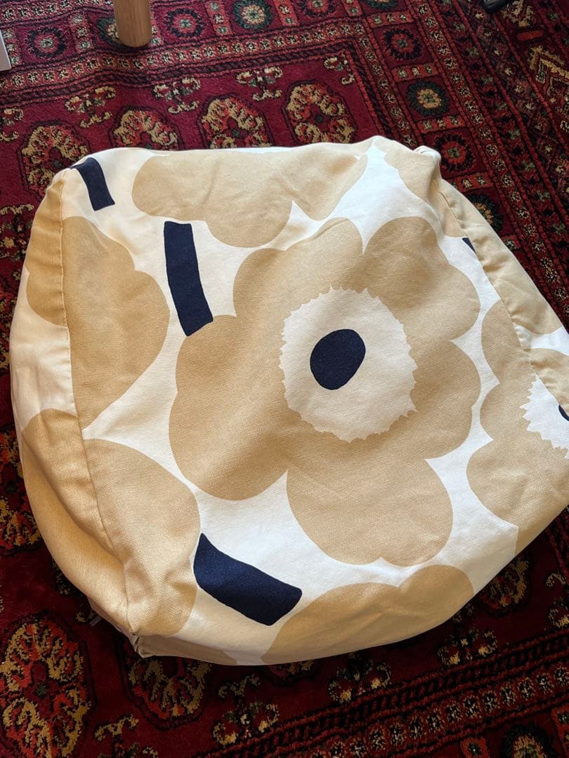 【マリメッコ】unikko puffi クッション【ビーズクッション】