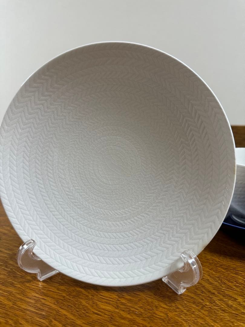 ロールストランド/Bla Eld(ブラエルド)カップ&ソーサー&プレート白