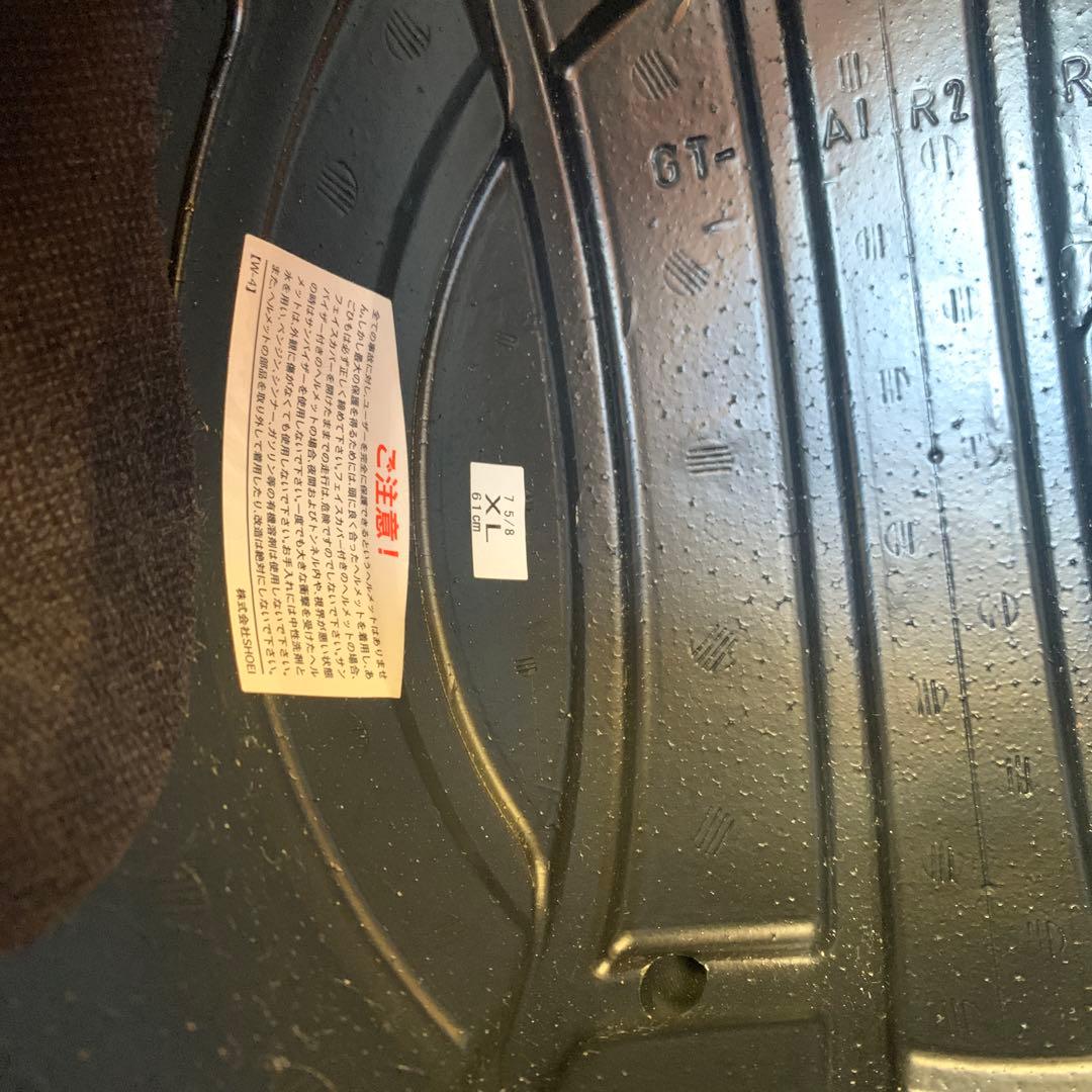 SHOEI GT-Air2 フラットブルーメタリック　XLサイズ