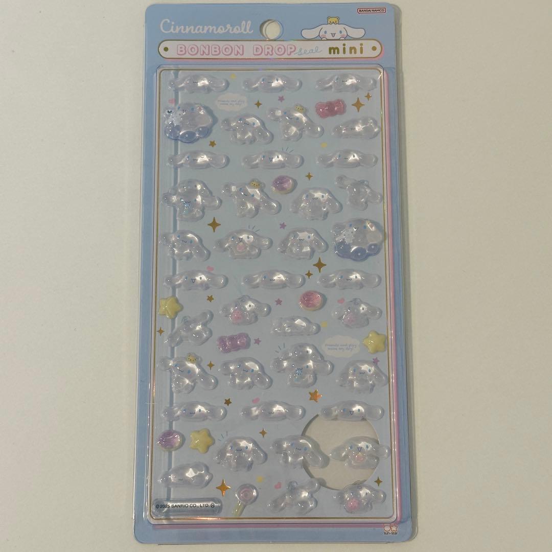 【正規品】ボンボンドロップ シール 8枚セット　サンリオ③ mini