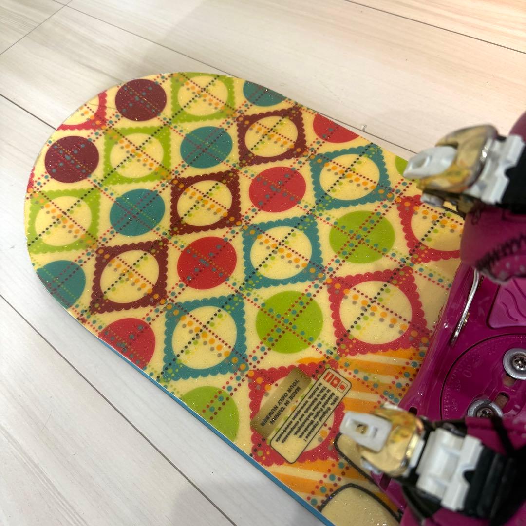 SPOON スノーボード　スノボービンディングセット　サイズ約147cm