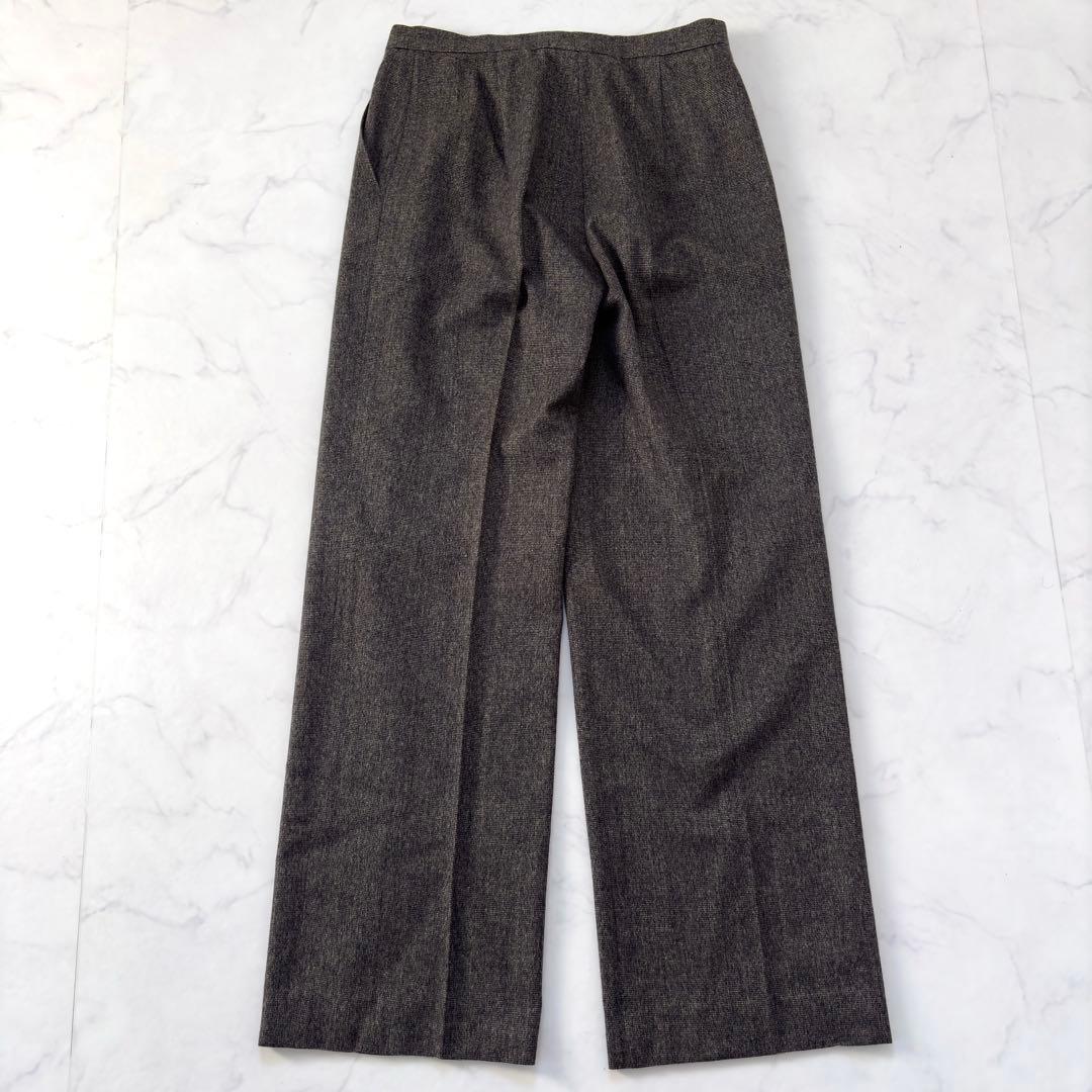 大きいサイズ✨マックスマーラ 【白タグ】パンツスーツ アンゴラ混 42/40