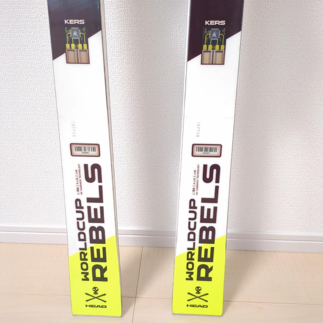 スキー HEAD WORLD CUP REBELS i.GS RD 186cm 2017