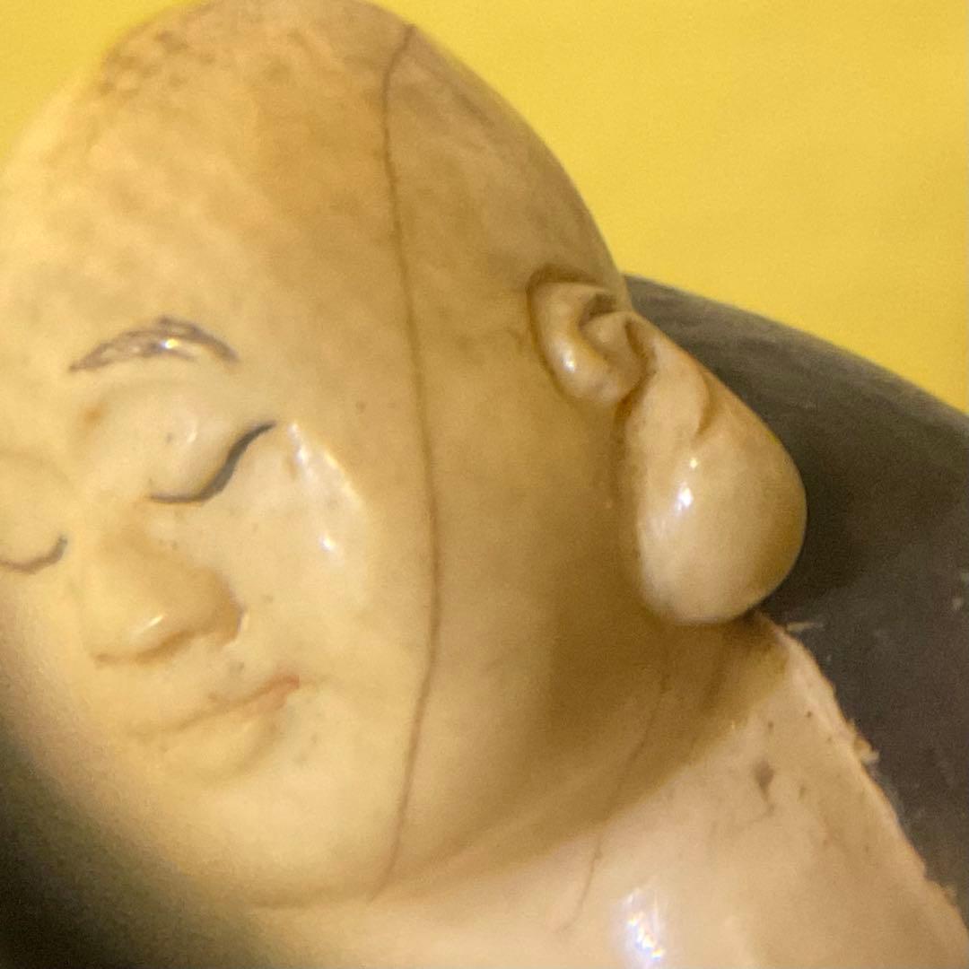 値下げ　骨董　布袋様　置物