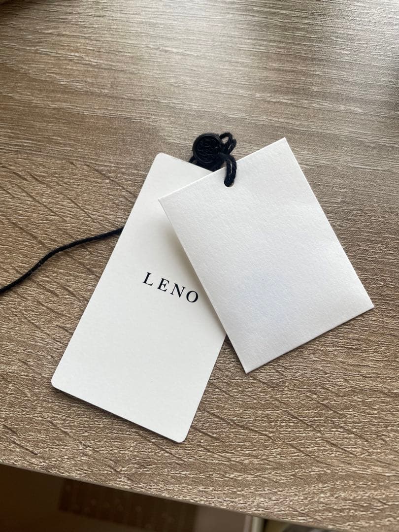 LENO ブラック ダッフルコート