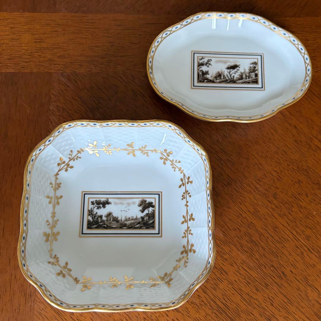 【希少品】リチャードジノリ★インペロフィレンツェ★プチプレート　2枚