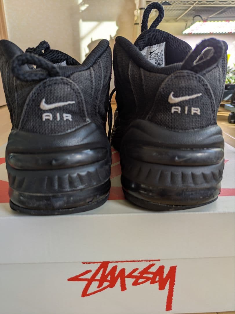■建国記念日値下げ　NIKE エアペニー2 stussy 27cm 紐・箱付き