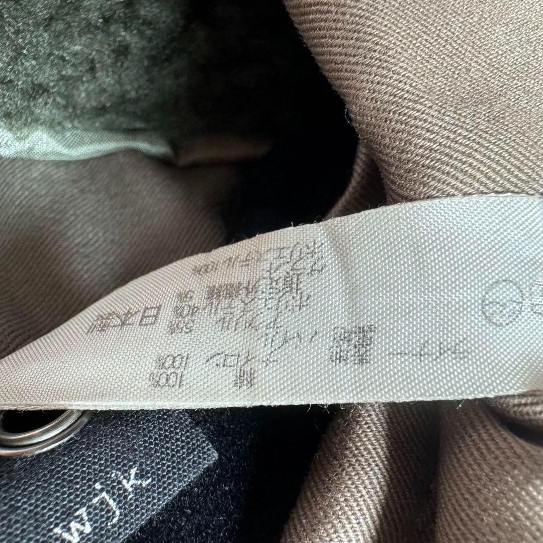 wjk ダブルジェイケイ ボア トレンチ ライナー付き Lサイズ ブラウン