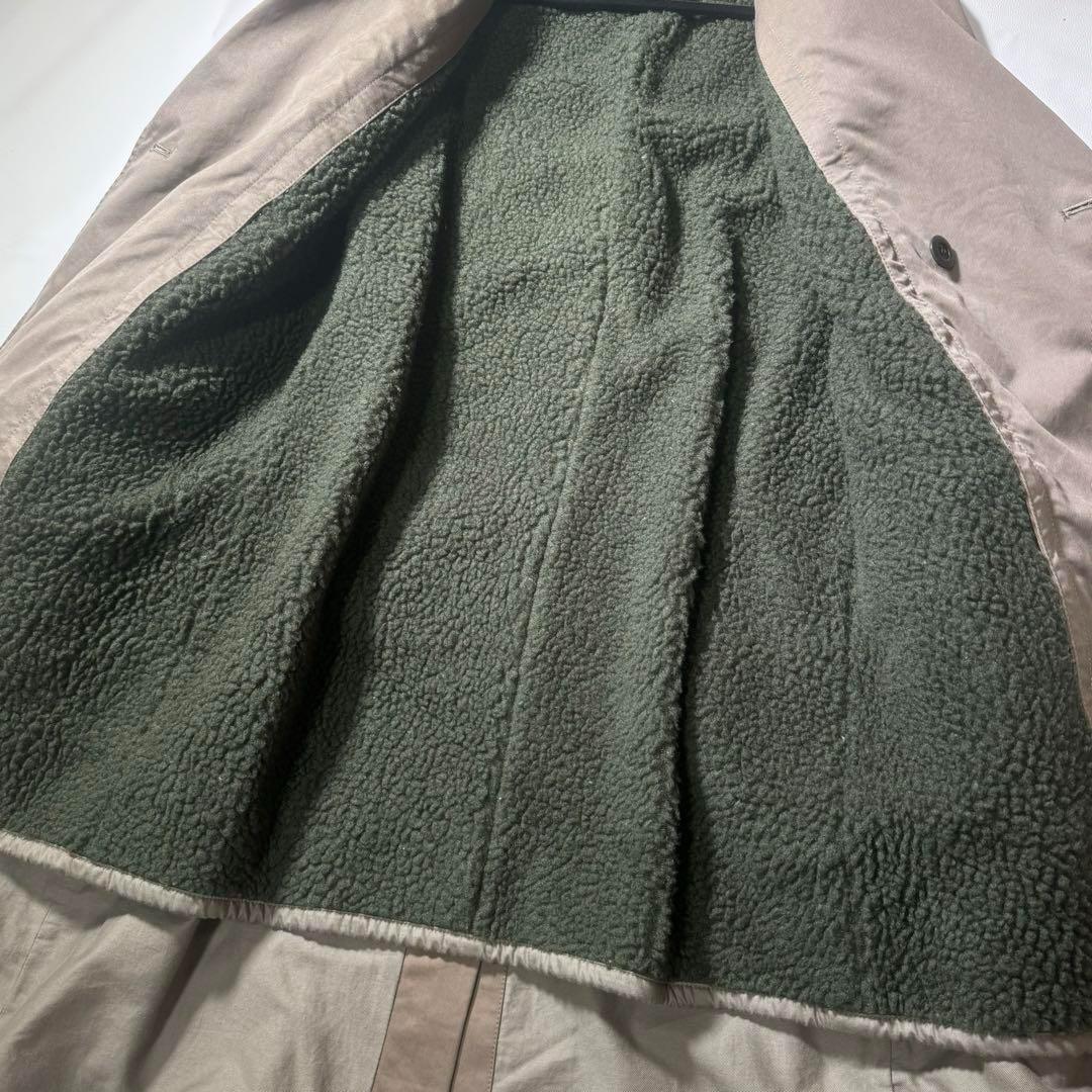 wjk ダブルジェイケイ ボア トレンチ ライナー付き Lサイズ ブラウン