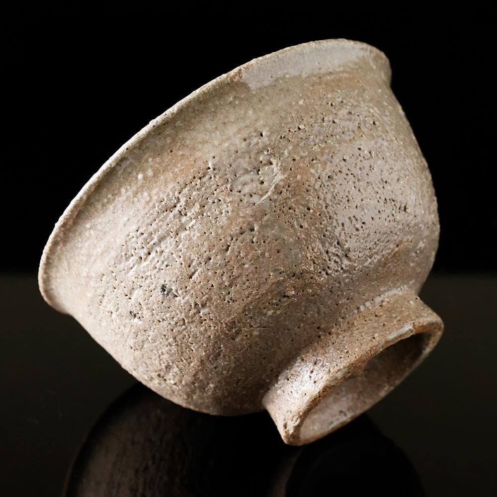 江戸 幕末時代 高麗砂茶碗 李朝 美術 骨董 古唐津 井戸茶碗 古玩 茶道具