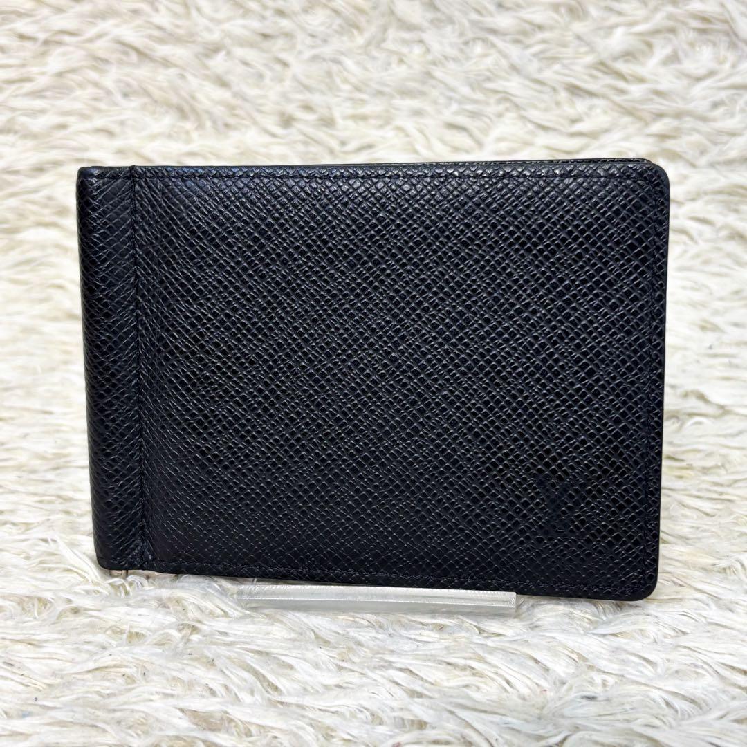 IC内蔵【極美品】ルイヴィトン タイガ ポルトフォイユ パンス マネークリップ