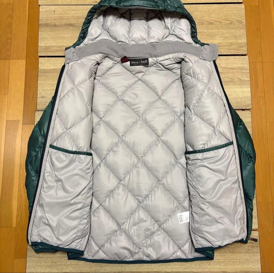 montbell ライトアルパインダウンパーカ 800FP 廃盤 グリーン レア