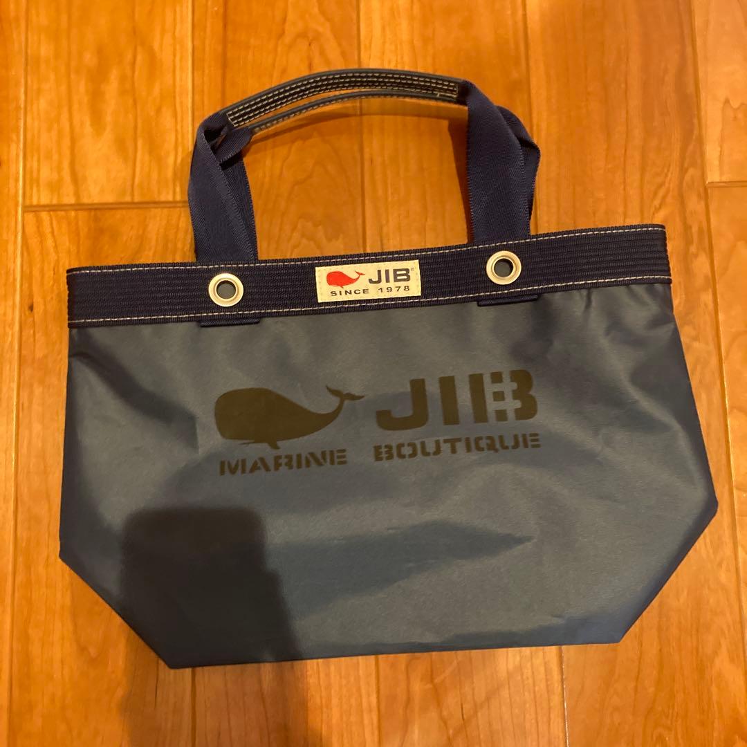 ファミリア ×JIBコラボ　familiar トートバックM ネイビー