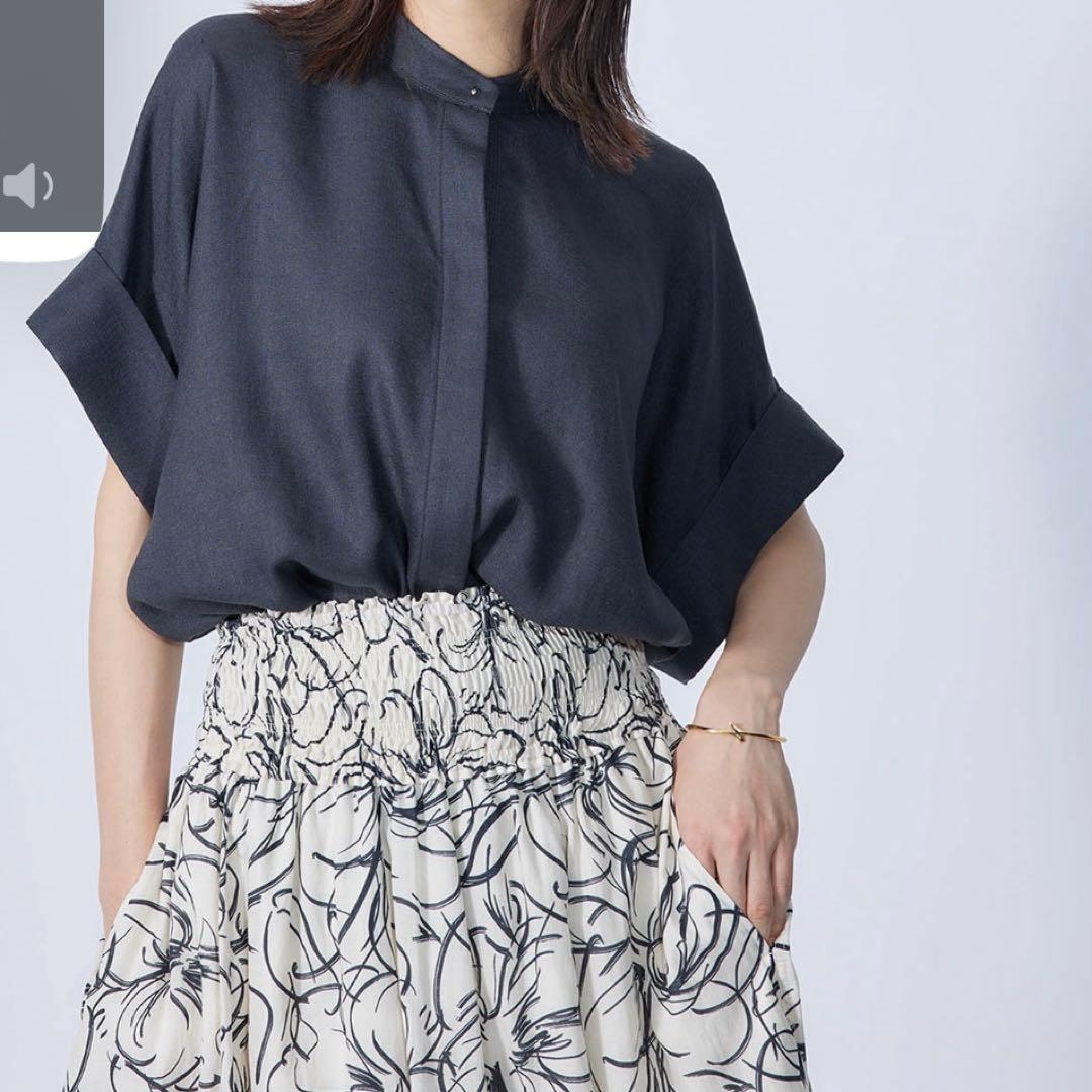 ロペ 【エディター三尋木奈保さんコラボ】セットアップシャツ