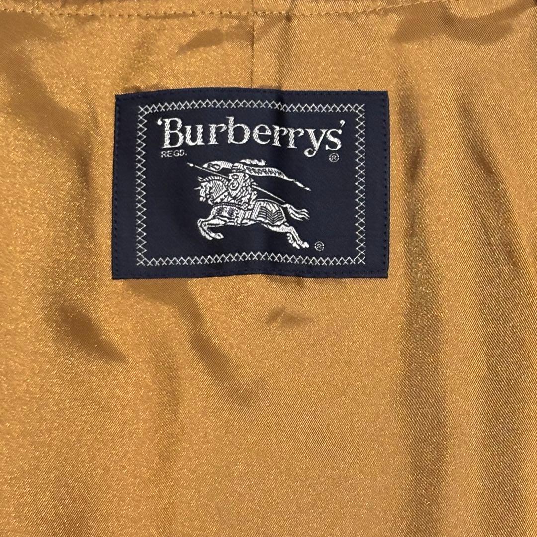【未使用級】Burberrys ‘ メンズ　ステンカラーコート　ライナー付き