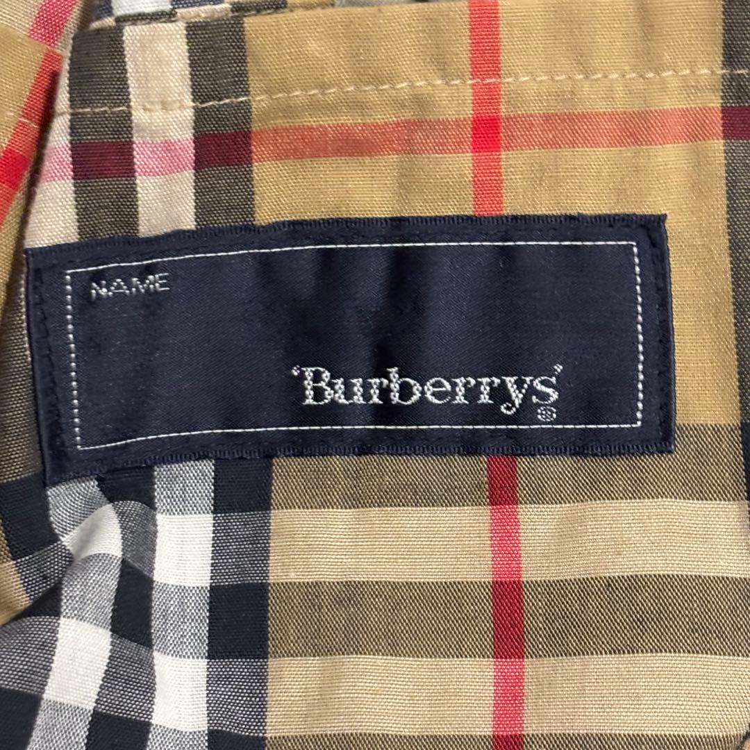 【未使用級】Burberrys ‘ メンズ　ステンカラーコート　ライナー付き