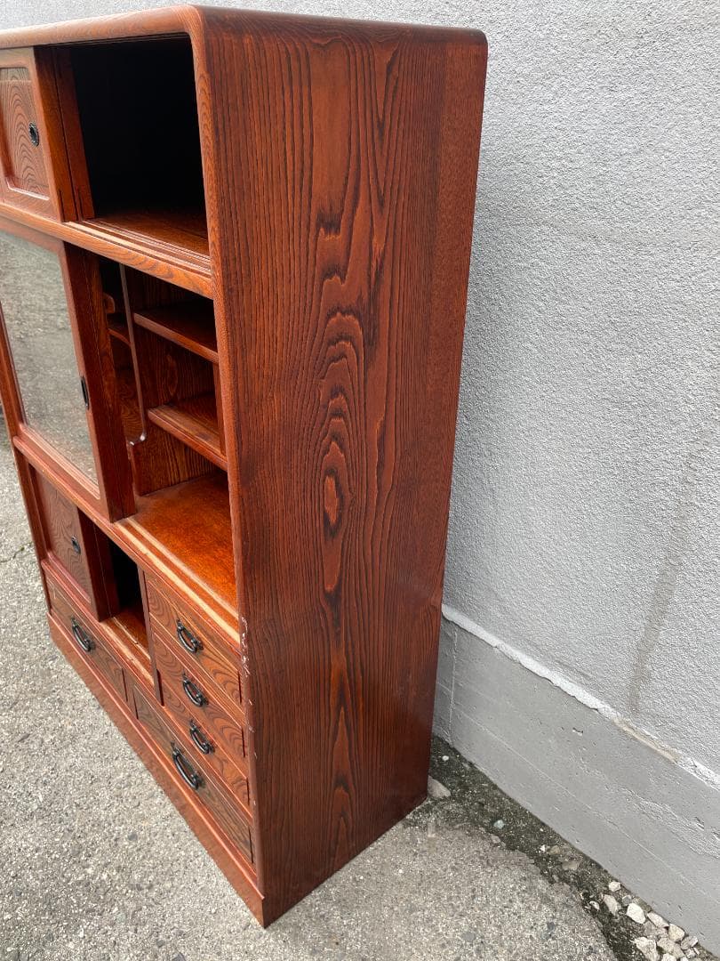 ★状態〇★ 昭和 レトロ 家具 茶箪笥 古家具 たんす タンス アンティーク