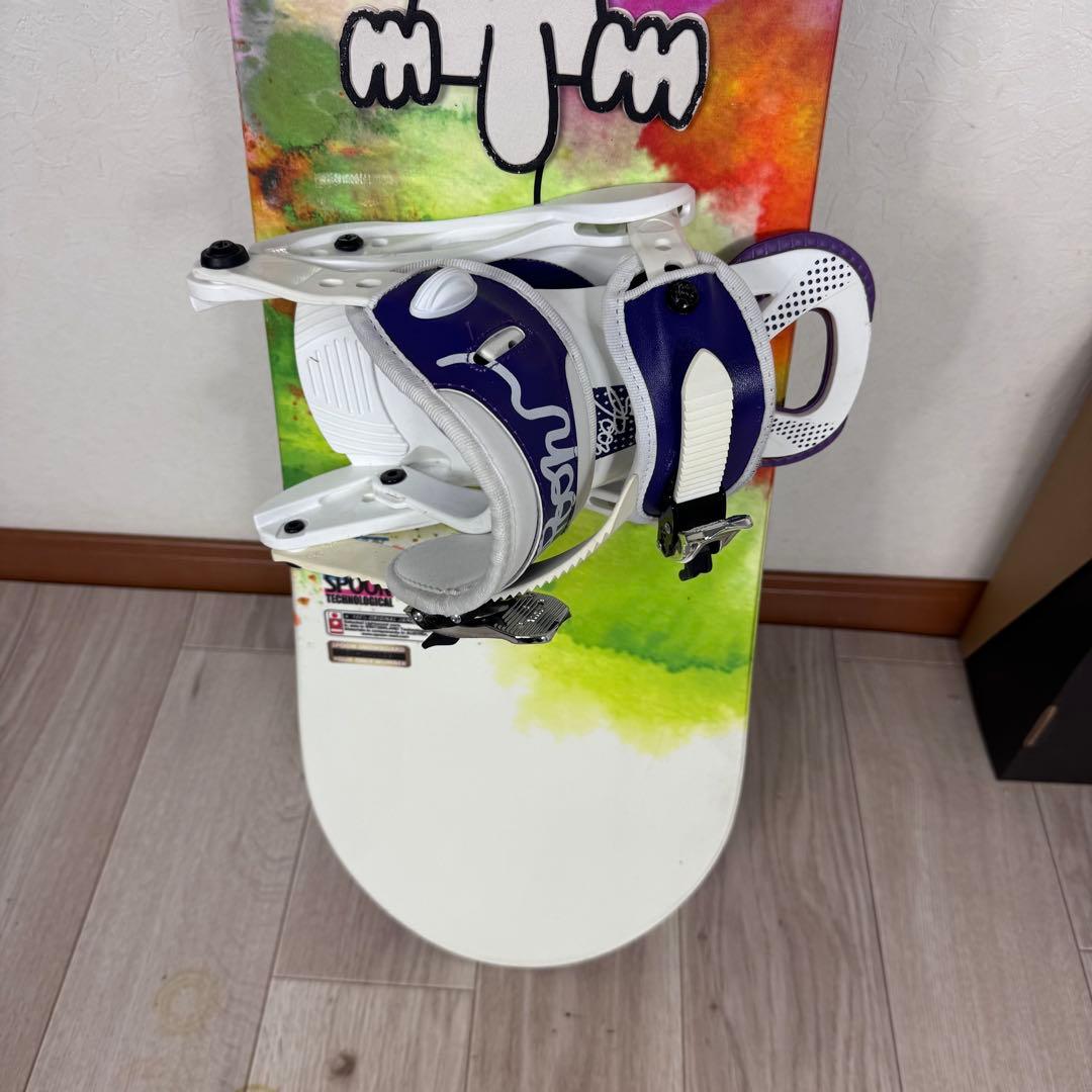 専用SPOON スノーボードセット 130cm ブーツ23cm