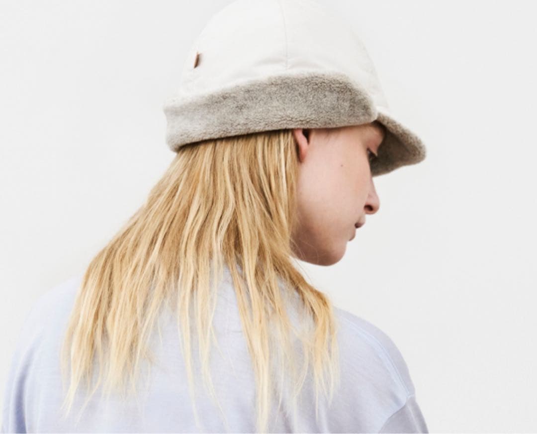 マチュアーハ_ eco padded cap White
