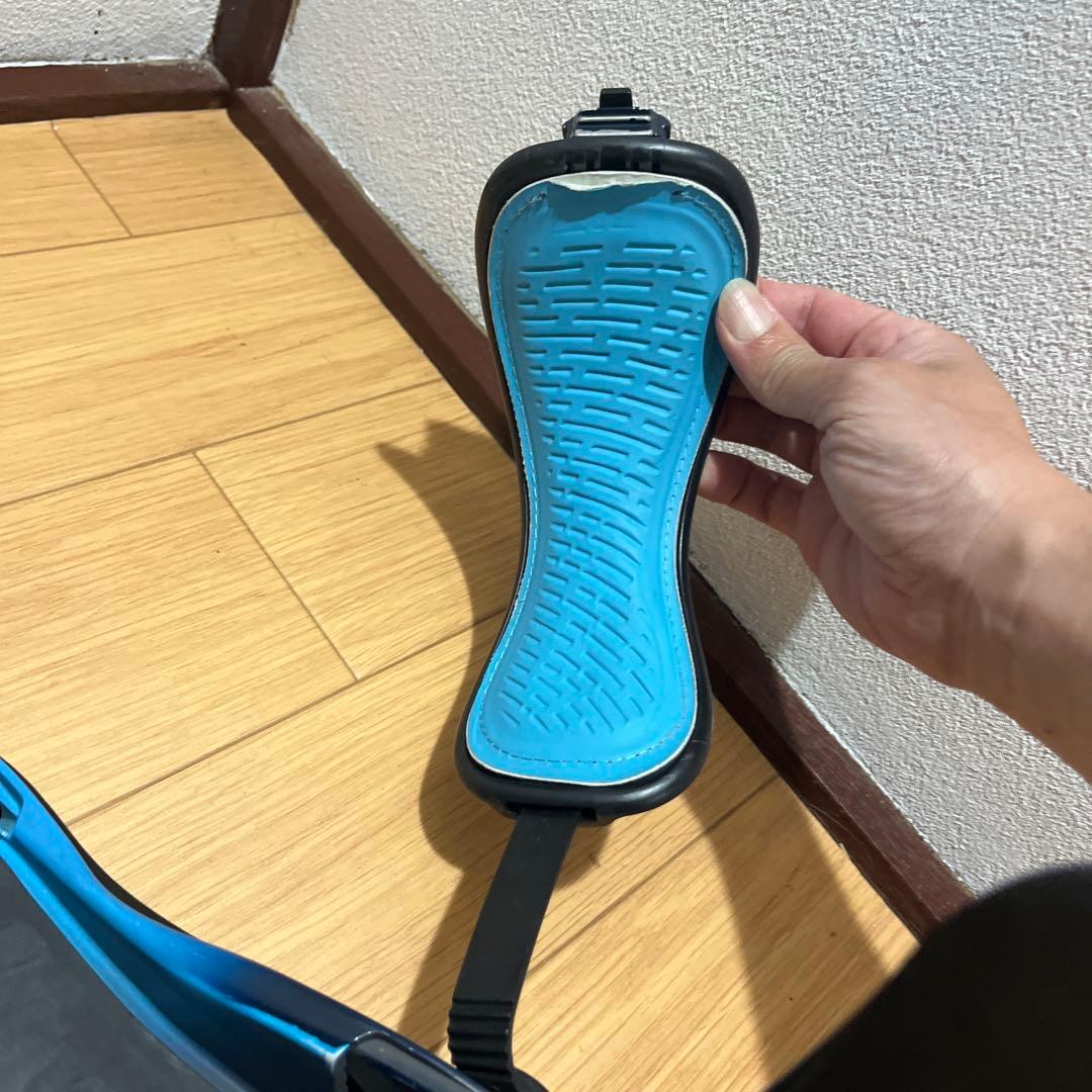 UNION スノーボード ビンディング ネイビー/ブルーMサイズ