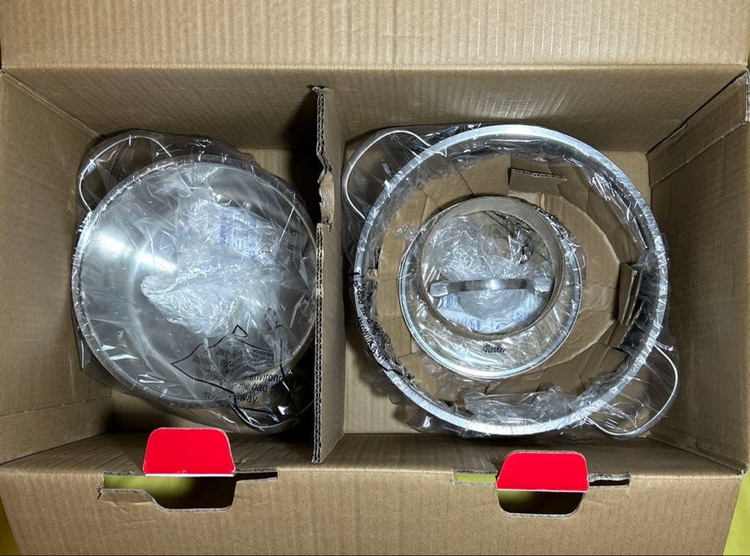 新品【フィスラー】ドイツ サンフランシスコ 鍋（両手鍋、ソースパン）5点セット