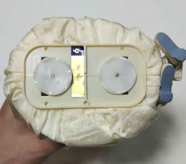 レトロな ダンシング オルゴール人形