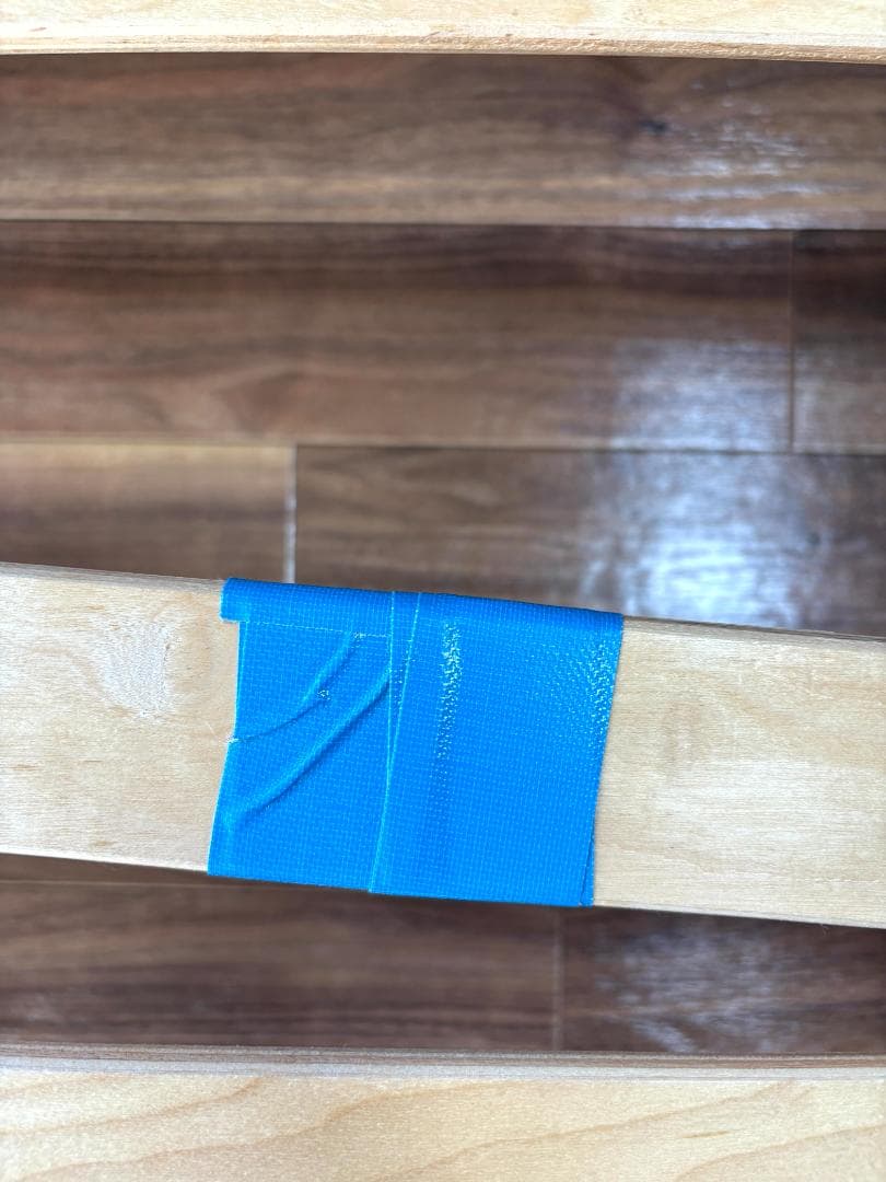 無印良品 木製シングルベッドフレーム (1本割れており特価販売)