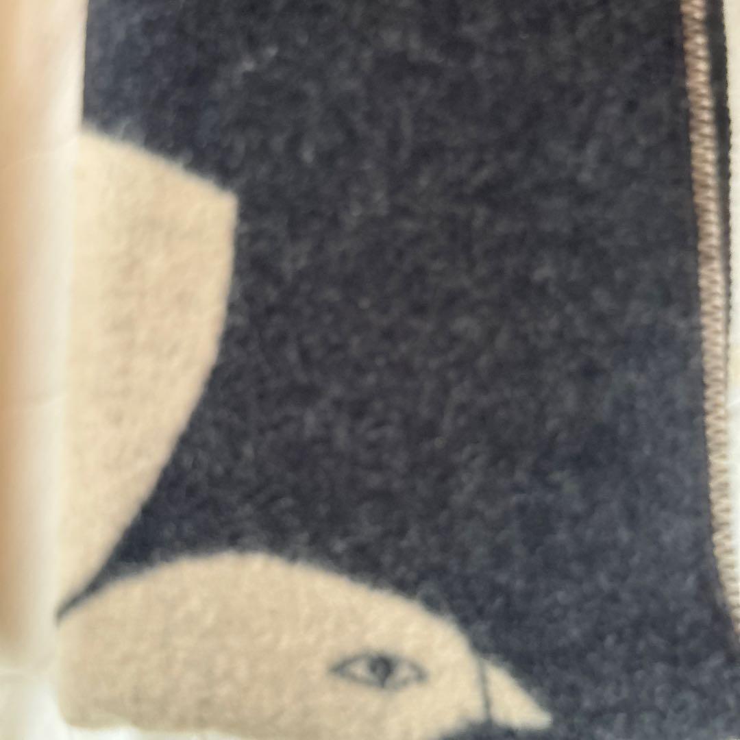 クリッパン✖️ミナペルホネン　ブランケット　鳥デザイン