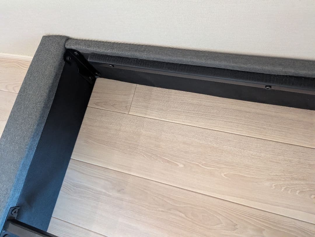 ZINUS 布張り ベッドフレーム シングル