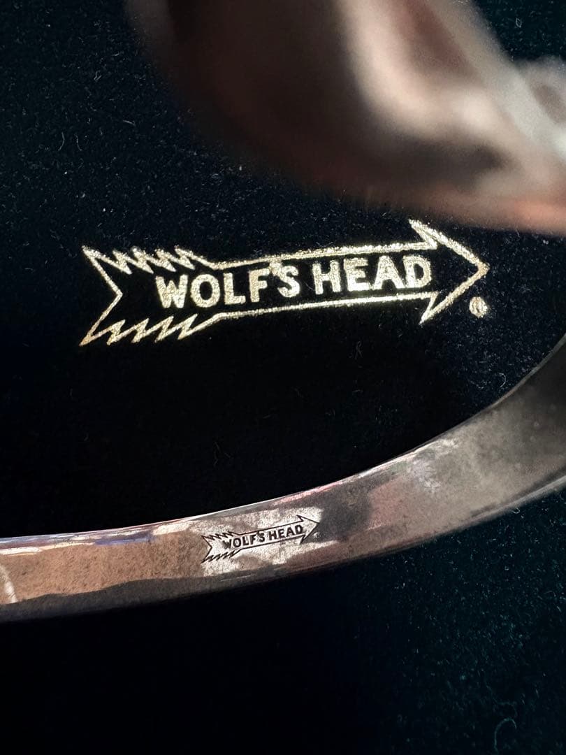 もりちゃんWOLF'S HEAD ウルフズヘッド　バングル　ブレスレット