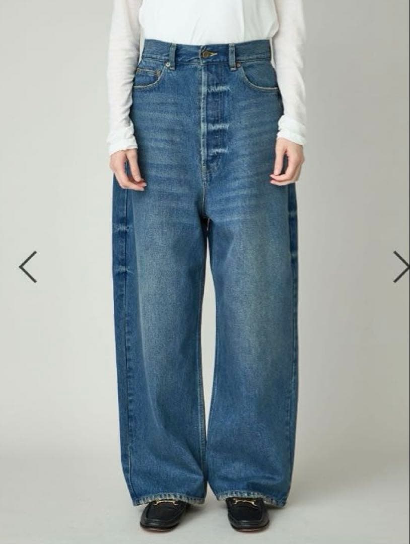 【美品✨】Curensology 〈&RC〉ワイドルーズデニムパンツ