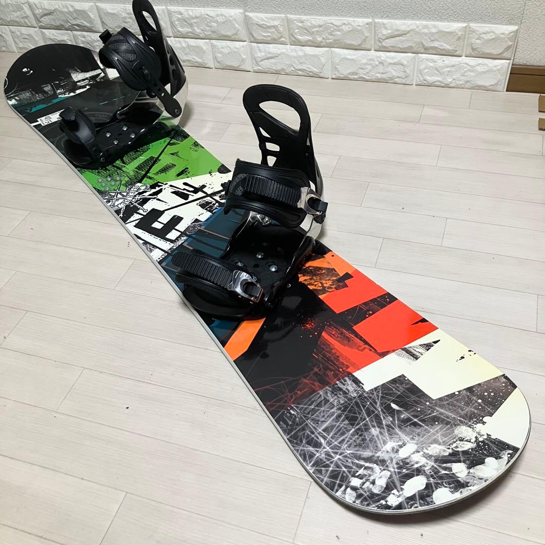 バック付/SHERBETシャーベット スノーボード151/バインディングM/L