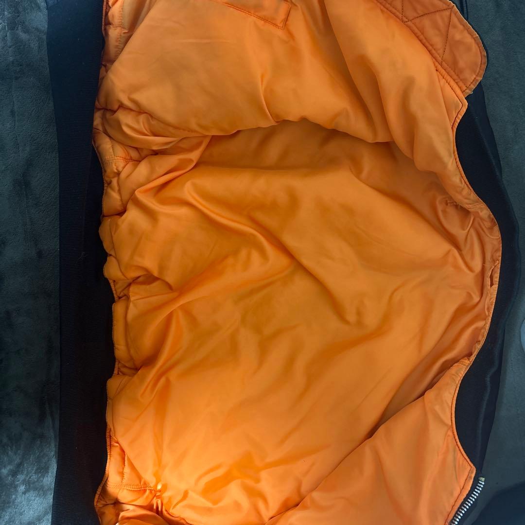 Alpha Industries MA-1 ブラックジャケット Lサイズ