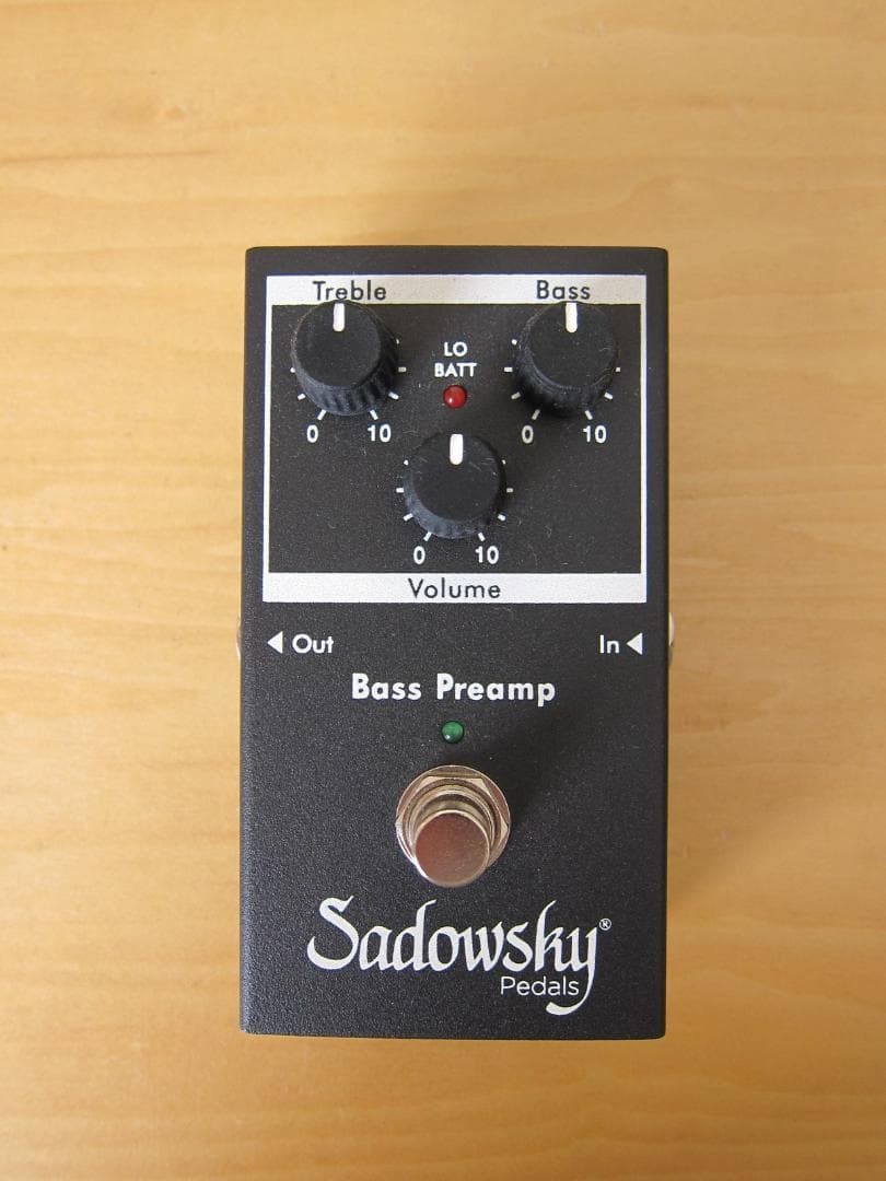 ベース Sadowsky Outboard Bass Preamp SBP-2 V2