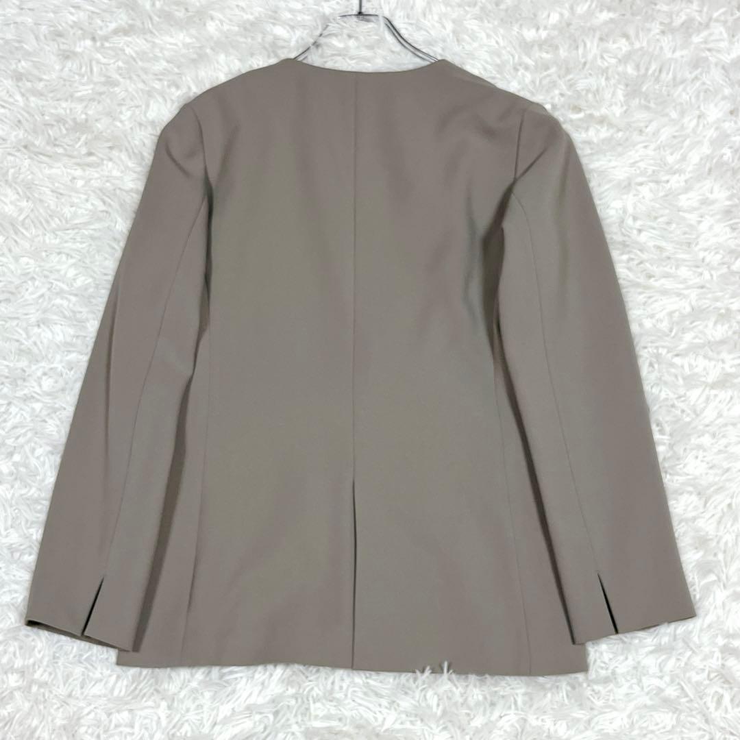 美品✨AOKI Oggiコラボ ノーカラージャケット パンツセットアップスーツ