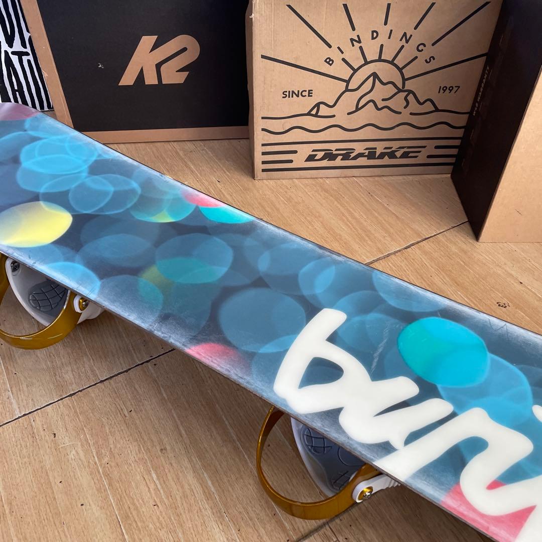 BURTON×AROT　バートン　バインディング付　スノーボードセット
