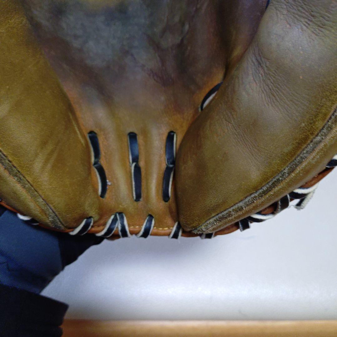 ハタケヤマ　αxシリーズ和牛　一般硬式用キャッチャーミット　リペア品