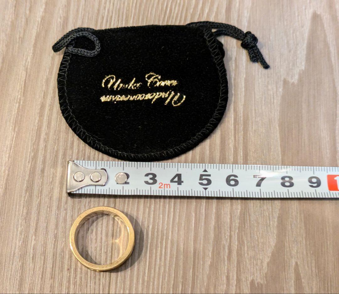 エングレーブド ゴールドリング